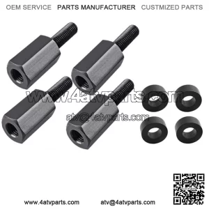 4X Seat Riser Seat Lift Kit Upright Seating Position Lift Up for Maverick X3 UTV