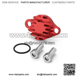 Rear Brake Caliper Plate Cover For Honda TRX450ER TRX450R 2006-2014 Red