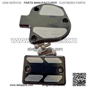 YAMAHA RAPTOR 700 ALUMINUM THROTTLE & BRAKE MASTER CYLINDER COVERS 2009-2025
