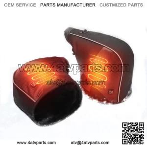 ATV Snowmobiles Heated Handlebar Gauntlets Gloves for Polaris Skidoo Motorcycle