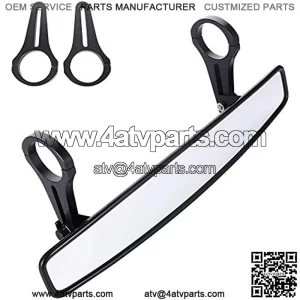 15" Wide Rear View Race Mirror Convex Mirror with 1.75" Clamp for UTV Compatible with Polaris RZR800 1000 XP900 1000 S