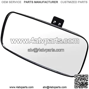 Center Rear View Mirror Compatible with Polaris Ranger 500 570 900 XP 1000 XP/Crew 2017-2021 High Definition Convex Rearview Mirrors