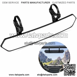 1.65"-2" UTV Rear View Center Mirror Convex For Polaris General Can Am Maverick