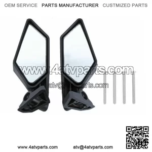 Racing Side Mirrors For Can-Am Maverick X3 MAX R UTV Off-road 2017-19 715002898#