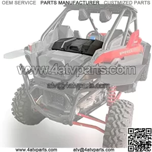 Storage Rear Cargo Box Compatible with Polaris PRO XP LE 4,73qt Waterproof UTV Cargo Boxes Compatible with PRO XP Accessories 2020 2021 2022,Repalce #2883751