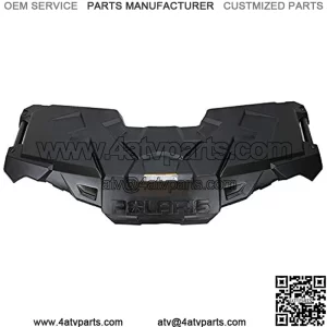 Polaris Front Rack With Plugs Assembly, Gloss Black, OEM Part 2636440-070, Qty 1