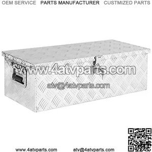 30" Aluminum Tool Box Truck Underbody Storage ATV RV Trailer Pickup Truck With Lock
