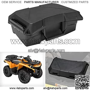 ATV Outlander Storage Cargo Box,A&UTV PRO 2 GAL (7.5L) Front Rear Tool Bed Box Waterproof for Can-Am Outlander G2, G2L L MAX 6X6 Accessories Replace OEM #708200408