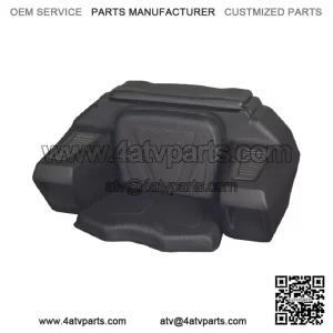 ATV Rear Passenger Seat Cargo Storage Helmet Trunk Box Luggage Lounger