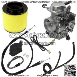 Carburetor Cable & Filter for Honda TRX350FM FourTrax Rancher 2000-03