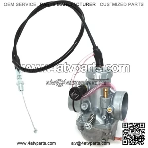 Carburetor & Throttle Cable For Yamaha Blaster 200 YFS200 1988-2006