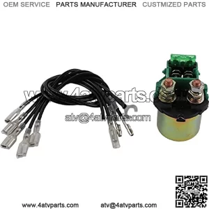 DB Electrical 240-58000 Universal Atv Utv Solenoid Relay with Multiple Leads 12V For Polaris Yamaha Suzuki Arctic Cat Honda Kawasaki