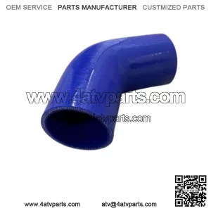 2" 3PLY 45 DEGREE ELBOW TURBO/INTAKE PIPING SILICONE COUPLER HOSE BLUE 51mm