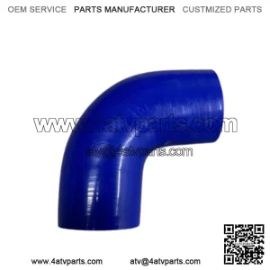 2?? 90 Degree Silicone Hose Blue 3 Ply Turbo Coupler Pipe