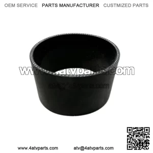5" 3-PLY STRAIGHT INTAKE/INTERCOOLER PIPING SILICONE COUPLER ADAPTOR HOSE BLACK