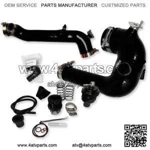 Polaris RZR XP Turbo & S Silicone Charge Tube Kit 2016 - 2024 WITH BOV