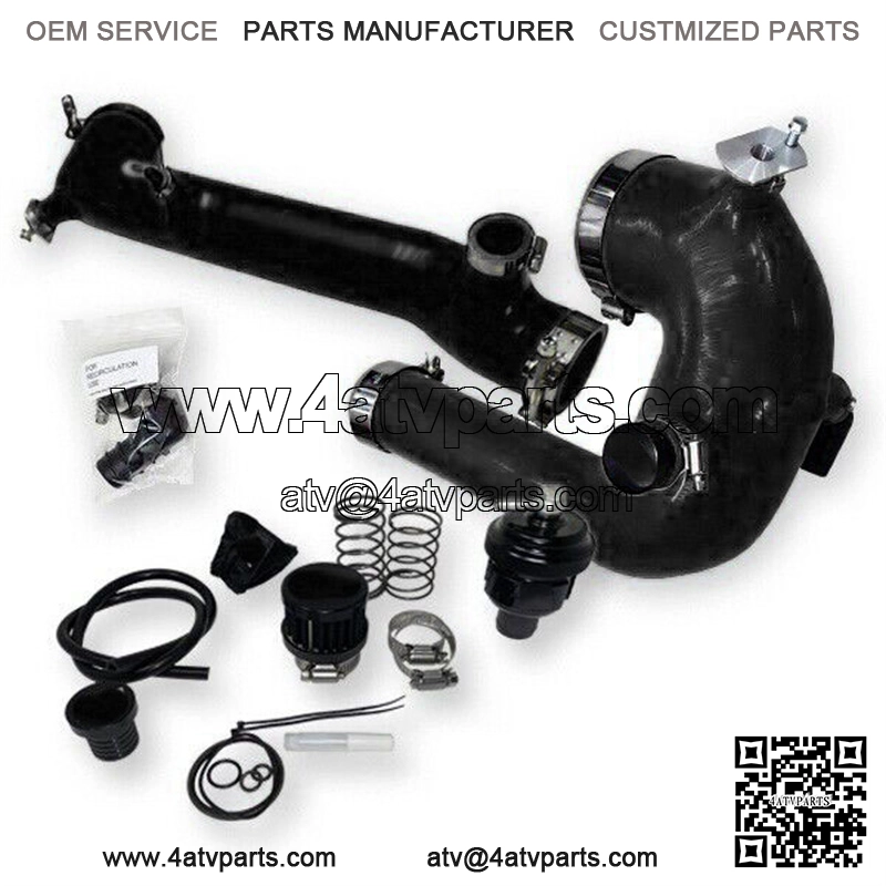 Polaris RZR XP Turbo & S Silicone Charge Tube Kit 2016 – 2024 WITH BOV