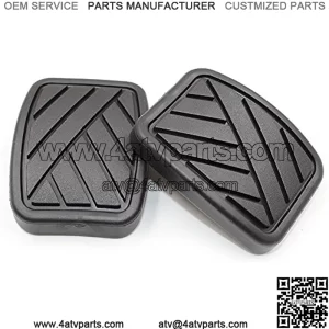 2pcs Brake Clutch Pedal Pads 4975158J00 Compatible with Suzuki Swift Samurai Sidekick Geo Metro Tracker