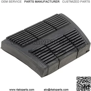 20732 Clutch and Brake Pedal Pad , Black