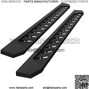 Clutch Running Boards Custom Fit 2009-2018 Dodge Ram 1500?? Incl 2019-2021 Ram 1500 Classic , 2010-2021 Dodge Ram 2500 3500 Crew Cab Side Step Nerf bar ,7 Inch Wide Texture Black