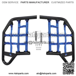 Aluminum Side Steps Nerf Bars Foot Guard Pegs For Yamaha Raptor 700 YFM700R