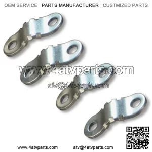 MOUNTING CLAMP SET, 4 HALVES