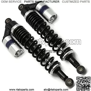 400mm 15.34" Motorcycle Air Shock Absorber Rear Suspension Motor Fit for Dirt Bike Motor Fit for Scooter ATV Quad D30 Motorcycle Suspension Strut Motorcycle Shock Absorber