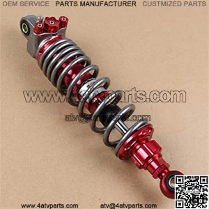 Spring Assemblies Motorcycle Rear Shock 320mm Motorcycle Shock Absorber Modified Built-in Air Bag Rear Shock Rear Suspension Refit Fit ATV Dirt Bike Scooter (Color : Red Round)