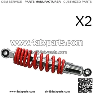2PCS 270mm 10.6" Rear Shock Absorber Suspension Sensa-Trac Load for Quad ATV Go Kart Buggy