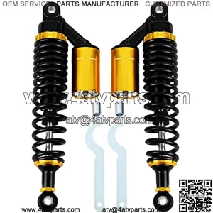 Motorcycle 2PCS 320mm Rear Shock Absorber Rear Suspension Fits for most 150cc-750cc Street Bikes ATV Go Kart Quad Dirt Sport Bikes