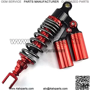 Suspension Shock Universal 320mm Motorcycle Shock Absorber Modified Double Gas Cylinders Rear Shock Rear Suspension Fit ATV Pit Dirt Bike Scooter for Bike ??car (Color : Round)