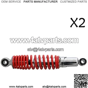 2Pcs 260mm 10.2" Front Shock Absorber Suspension Sensa-Trac Load Adjusting for Quad ATV Gokart Buggy