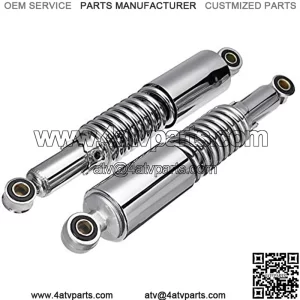 2 X Universal 310mm Motorcycle Air Shock Absorber Rear Suspension for 90cc 110cc 125cc 150cc Dirt Bike Gokart ATV Quad Fit for Harley Motorcycle Rear Shock Motorcycle Shock Absorber