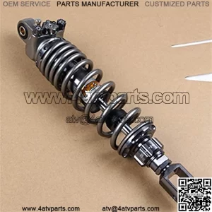 Motorcycle Rear Shock 320mm Motorcycle Shock Absorber Modified Built-in Air Bag Rear Shock Rear Suspension Refit Fit ATV Dirt Bike Scooter Motorcycle Shock Absorber (Color : Titanium Fork)