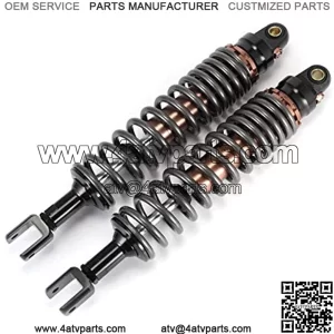 Motorcycle Fitment Shock Absorber 375mm Air Shock Absorber Accessory Motorcycle Air Suspension Rear Scooter Suspension for Motorcycle Scooter ATV Quad Motorcycle Shock Absorber