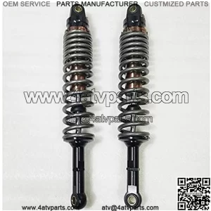 One Pair 400mm 410mm 420mm 430mm 440mm 450mm Motorcycle Shock Absorber Rear Suspension Fit for Yamaha Suzuki Kawasaki ATV Motorcycle Shock Absorber Motorcycle Shock Absorber (Color : 410mm)