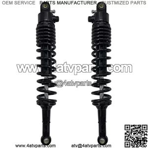 One Pair 400mm 410mm 420mm 430mm 440mm 450mm Motorcycle Shock Absorber Rear Suspension Fit for Yamaha Suzuki Kawasaki ATV Motorcycle Rear Shock Motorcycle Shock Absorber (Color : 400mm)