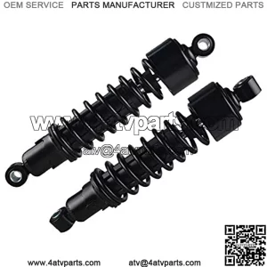 Motorcycle Suspension Strut 293mm 13mm Motorcycle Air Shock Absorber Rear Suspension Motor Scooter Fit for ATV Quad Fit for Dirt Bike Black Motorcycle Shock Absorber