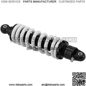 11.4in Shock Absorber Steel Alloy Spring Rear Suspension Adjustable Spring Pressure Assembled Fit for ATV/Motorcycle/Off-Road Vehicle/Moped
