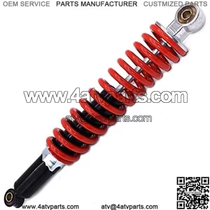 350mm/13.8in Rear Shock Absorber Universal Fit for Dune Buggy Quad Dirt Bike ATV Aluminium Alloy Shock Spring Suspension Motorcycle Shock Absorber Rear Motorcycle Shock Absorber (Color : Red)