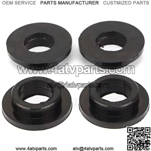 Shock Absorber Bushing Mount Front Rear Suspension Bushings Kit Rubber for ATV Snowmobile - 0604-310 (Pack of 4)