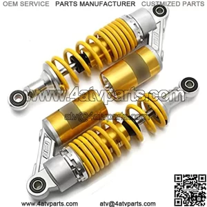 Universal 280mm Motorcycle Air Shock Absorber Rear Suspension Motor Scooter ATV Quad (Color : C)