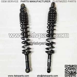 Motorcycle Shock Absorber one Pair 400mm 410mm 420mm 430mm 440mm 450mm Motorcycle Shock Absorber Rear Suspension fit for YMAHA Suzuki Kawasaki ATV Motorcycle Shock Absorber (Color : 420mm)