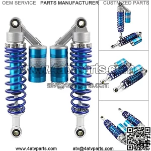 1 Pair Motorcycle 320mm Blue Air Shocks Rear Suspension ATV UTV Shocks For Honda, For Suzuki, For Yamaha, For Kawasaki