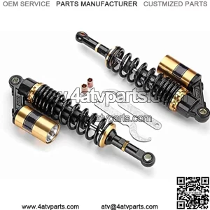 Motorcycle Shock Absorber 1 Pair Universal 360mm 14" Motorcycle Rear Air Shock Absorbers Suspension Fit for Yamaha/Fit for Suzuki Fit for ATV Dirt Bike Motorcycle Shock Absorber