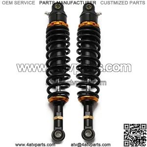 Motorcycle Shock Absorber 280mm 320mm 340mm Motorcycle Accessories Air Shock Absorber Rear Suspension Fit for Yamaha Motors Scooter Fit for ATV Quad Motorcycle Shock Absorber (Color : 340mm-B)