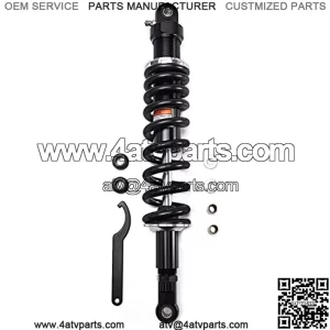 Motorcycle Air Shock Absorber Rear Suspension 420/430/450/470mm Scooter ATV Quad Dirt Bike (Color : Eye to Eye 450mm)