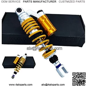 1 pcs 320mm 340mm 360mm Motorcycle Rear air Shock absorbers Fit for Suzuki Yamaha Kawasaki BW 125 Dirt Bike Gokart Quad ATV,Motorcycle Suspension Strut Motorcycle Shock Absorber