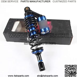 Universal MBM 320mm Motorcycle Nitrogen Air Shock Absorber Rear Suspension Fit for Yamaha Motor Scooter ATV Quad BWS X-MAX Aerox Motorcycle Absorber Motorcycle Suspension (Color : Blue)