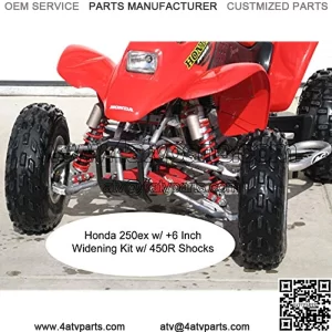 ATV Widening and Shock Conversion Kit (for Honda TRX 250EX and 2010-Present 250X)